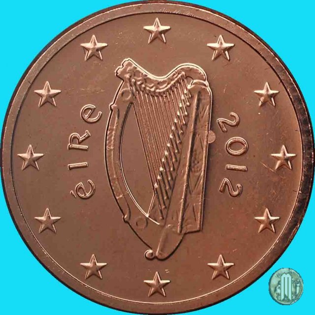 1 centesimo di Euro 2012 (Dublino)