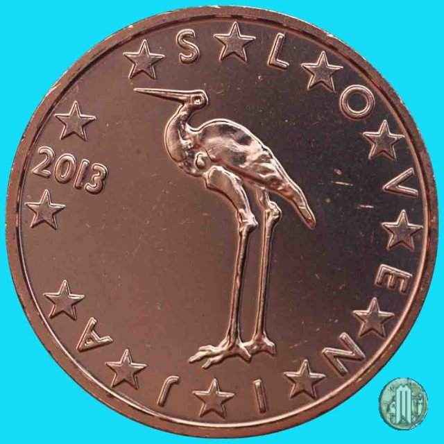 1 centesimo di Euro 2013 (Kremnica)