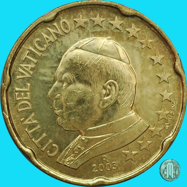 20 centesimi di Euro 2003 (Roma)