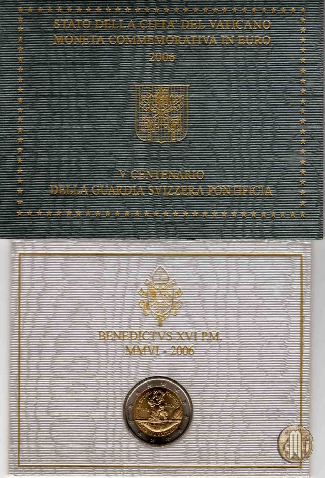 2 Euro 2006 Cinquecentenario dell'Istituzione della Guardia Svizzera 2006 (Roma)