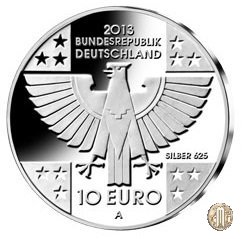 10 Euro 2013 150 Jahre Rotes Kreuz (150 anni della Croce Rossa) 2013 (Berlino)