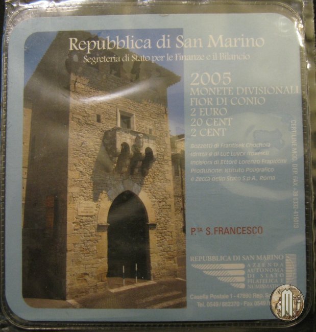 San Marino 2005 Seriette Turistiche 2005 (Roma)