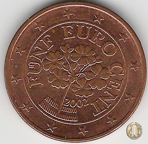 5 centesimi di Euro 2002 (Vienna)