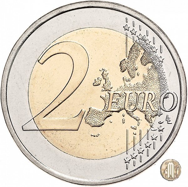 2 Euro 2015 15° anniv. ascesa al trono del Granduca Henri 2015