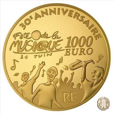 1000 Euro 2011 Europa 2011 - 30° anniversario della Festa della musica 2011 (Parigi)