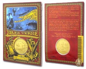 1/4 Euro 2005 100° Anniversario della morte di Jules Verne - Il Mondo Fantastico Jules Verne 2005 (Parigi)