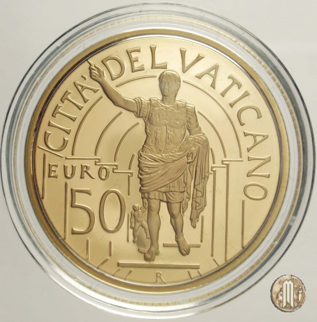 50 Euro 2010 Capolavori Scultura in Vaticano - Augusto di Prima Porta 2010 (Roma)