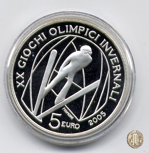 5 Euro 2005 XX Olimpiadi Inv. Torino 2006 -III em. 2005 (Roma)