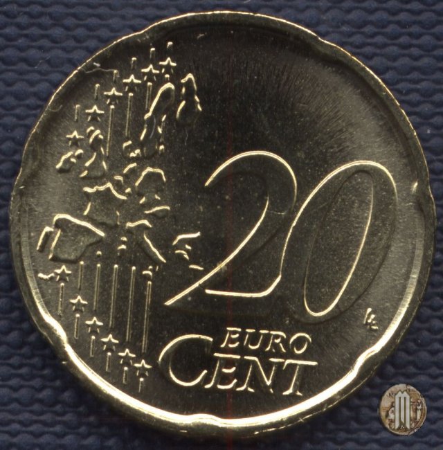 20 centesimi di Euro 2002 (Roma)