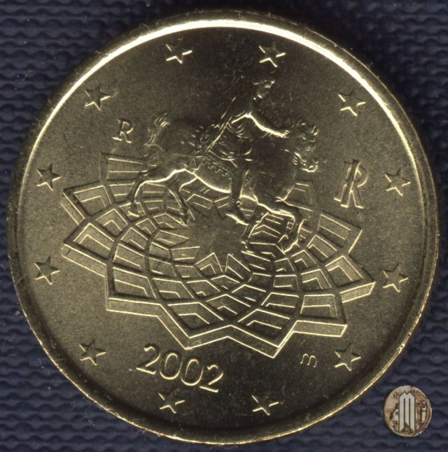 50 centesimi di Euro 2002 (Roma)