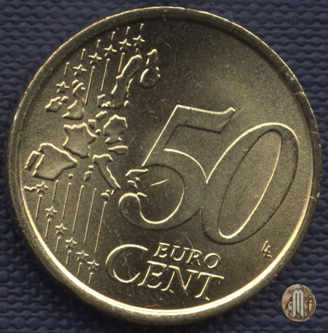 50 centesimi di Euro 2002 (Roma)