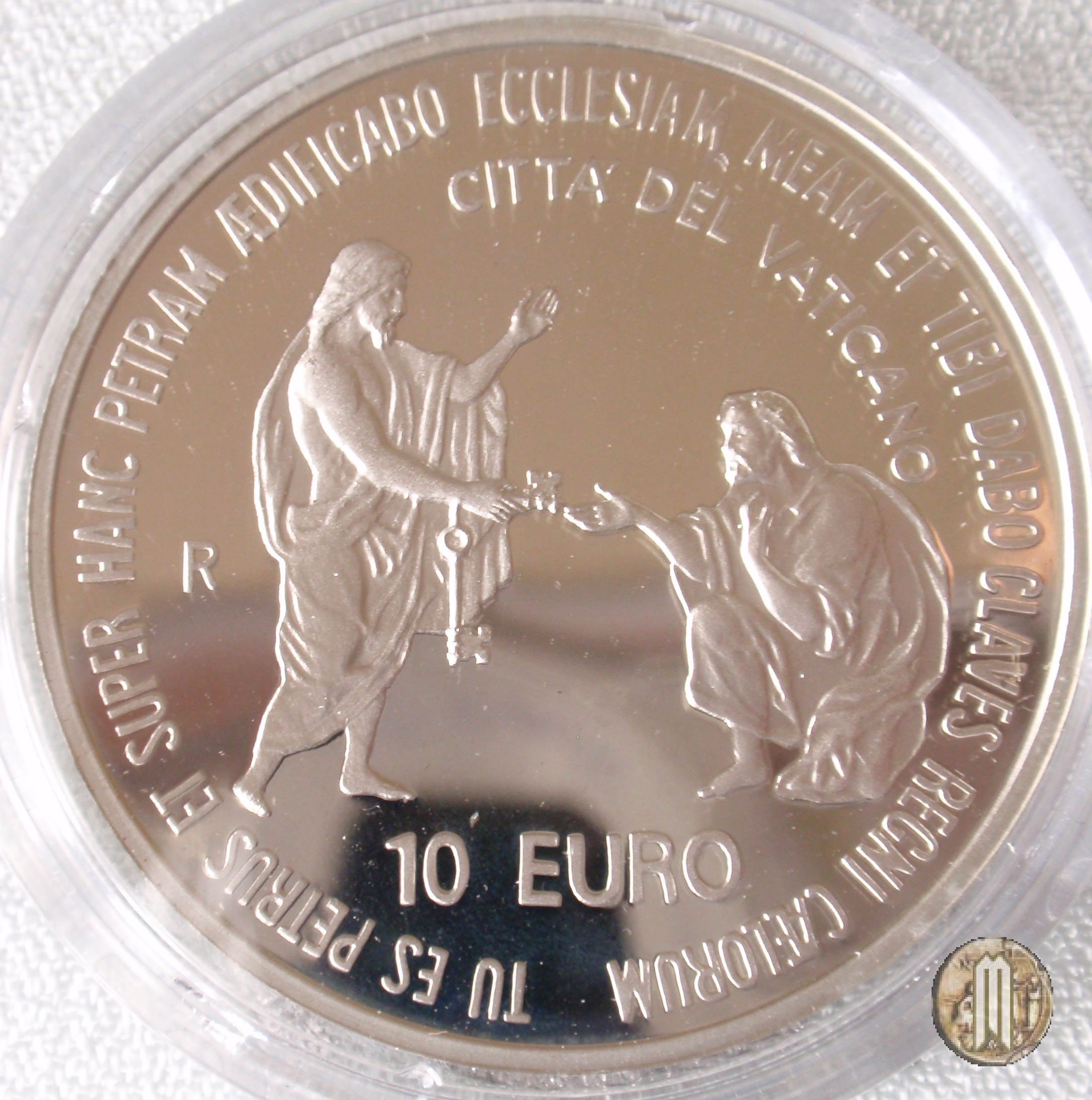 10 Euro 2003 XXV anno di Pontificato di Giovanni Paolo II